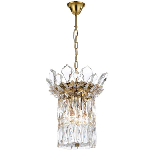 Virell 3 Light Pendant - Gold