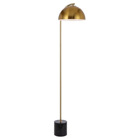 ORTEZ Floor Lamp - Black/Antique Gold