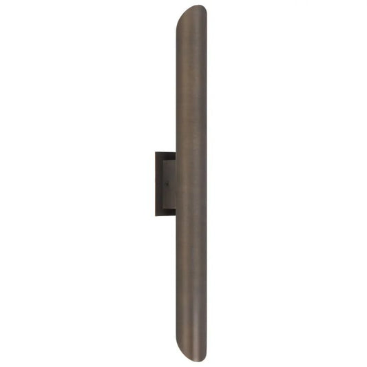 Penros Twin Exterior Wall Light - Antique Brass