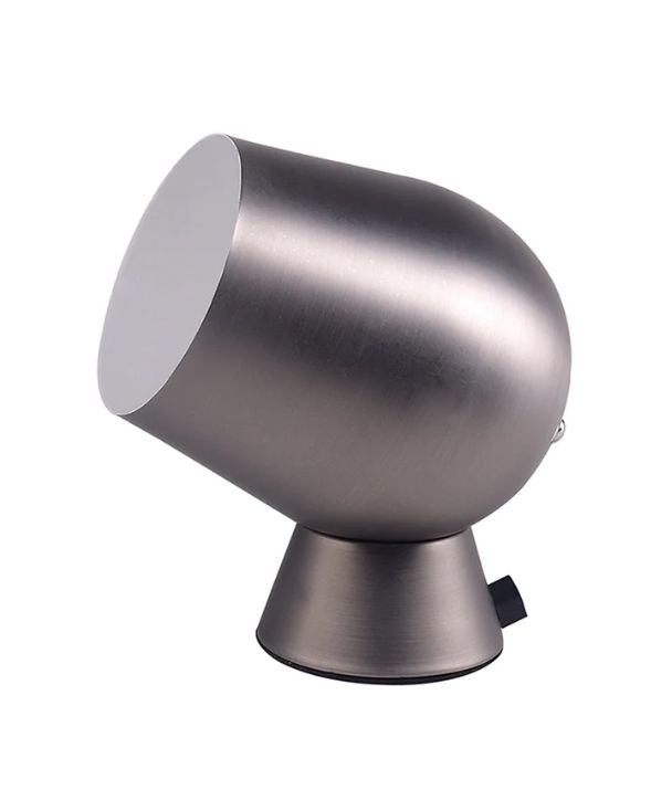 FOKUS: Touch On / Off Iron Table Lamps - Pewter