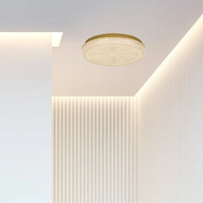 Calibo Ibis Crystalline Small Round LED CTC Light - Gold