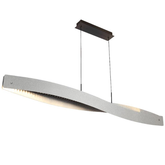 Arezzo 150cm Linear Pendant Light - Silver