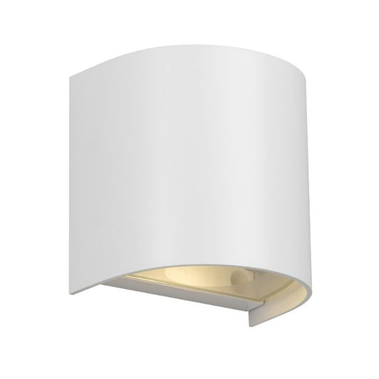 MIRO Single Exterior Wall Light - White