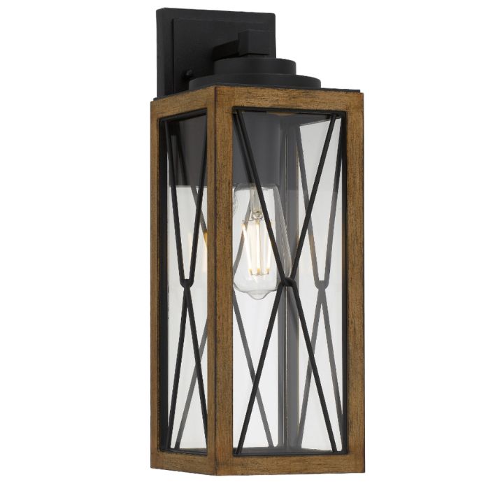 MALLORY 40CM Exterior Wall Light Large - Black