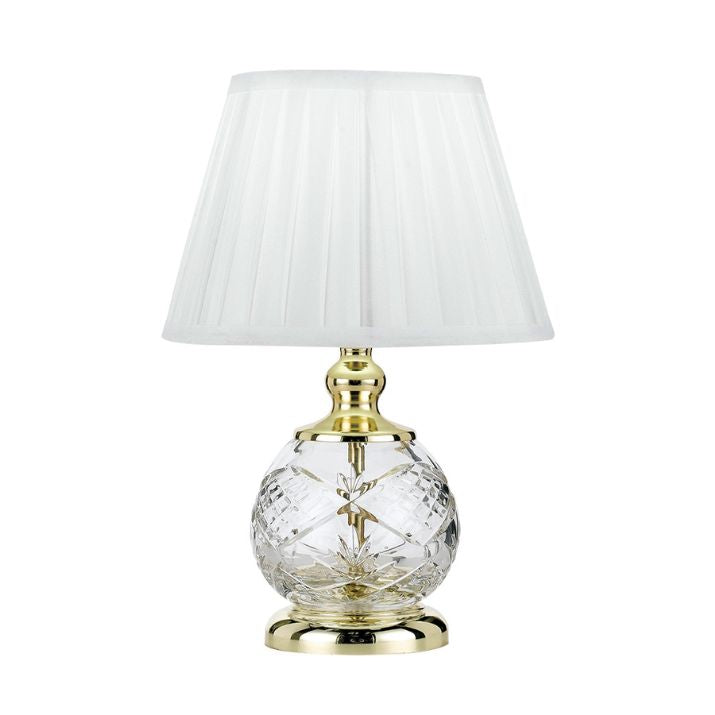 VIVIAN Table Lamp - Gold/White