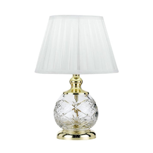 VIVIAN Table Lamp - Gold/White