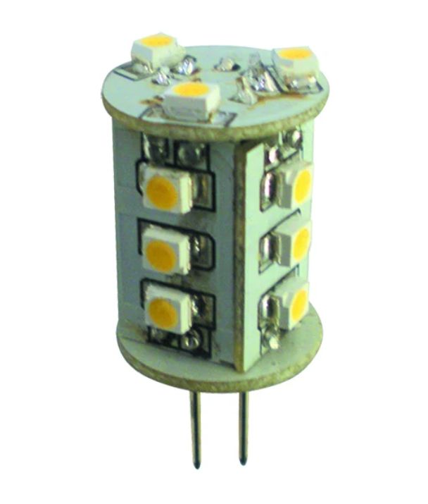 G4 Bi-Pin Coloured LED Globes - Yellow