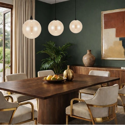 Kupla 1 Light Pendant - Champagne