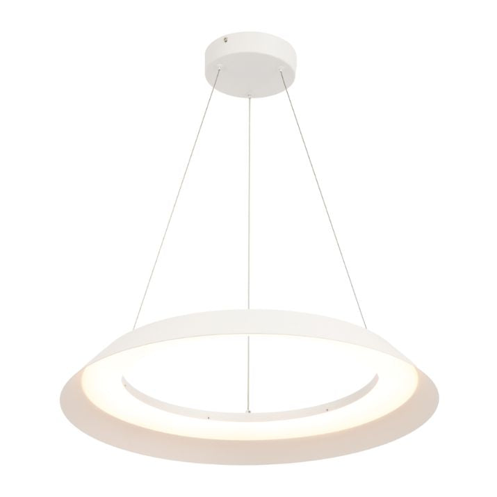 HOVIN 58CM LED Pendant Light Large - White