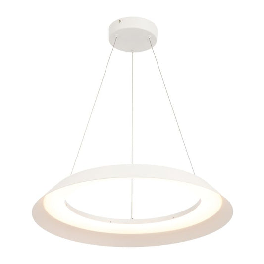 HOVIN 58CM LED Pendant Light Large - White