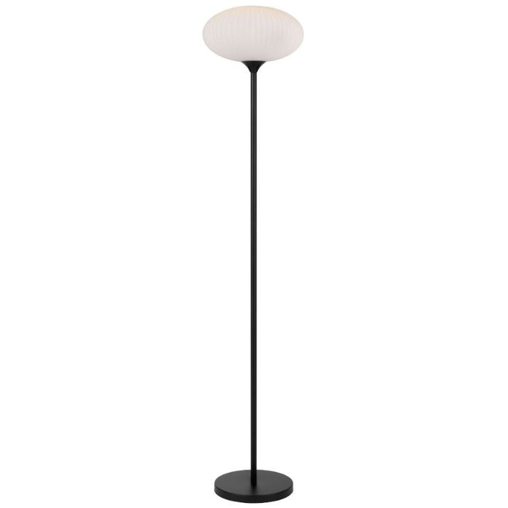 NORI Floor Lamp - Black/Opal Matt