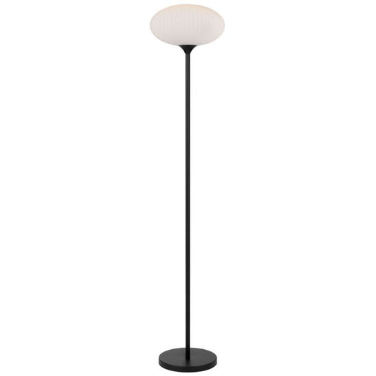 NORI Floor Lamp - Black/Opal Matt