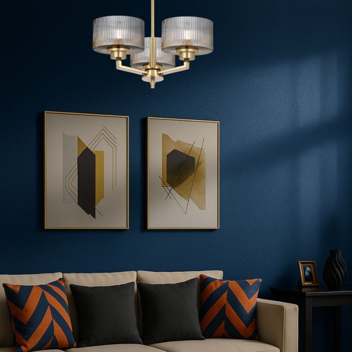 Moreno 3 Pendant Light - Antique Gold