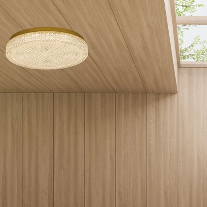 Calibo Ibis Crystalline Small Round LED CTC Light - Gold