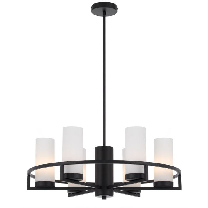 EAMON 6 Pendant Light - Black/Matt