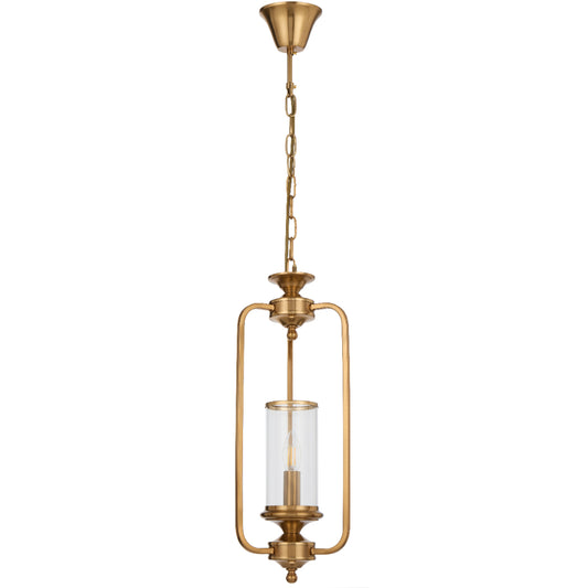 Velden 1 Light Pendant-Copper