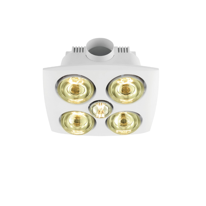 Vesuvius 3 in 1 Bathroom Heater- White