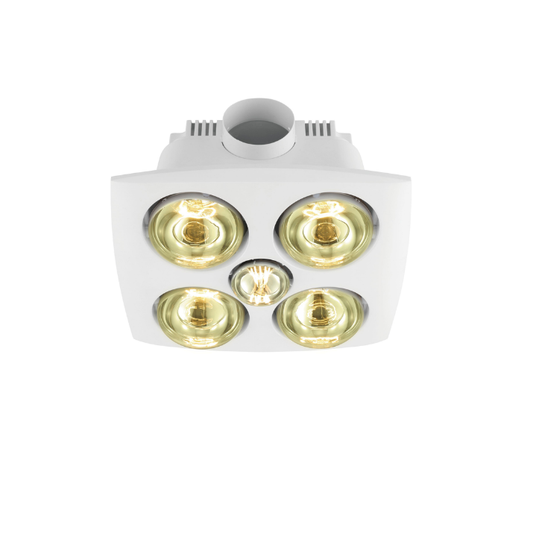 Vesuvius 3 in 1 Bathroom Heater- White