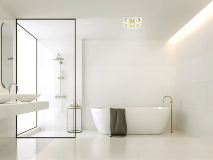 Vesuvius 3 in 1 Bathroom Heater- White