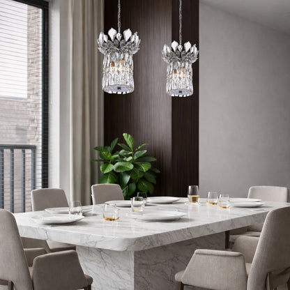 Virell 3 Light Pendant - Chrome