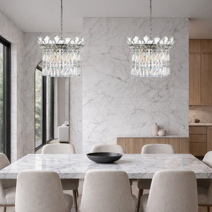 Virell 6 Light Pendant - Chrome
