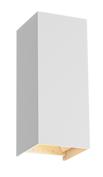 Moderno Wall Light IP65 Up & Down - White