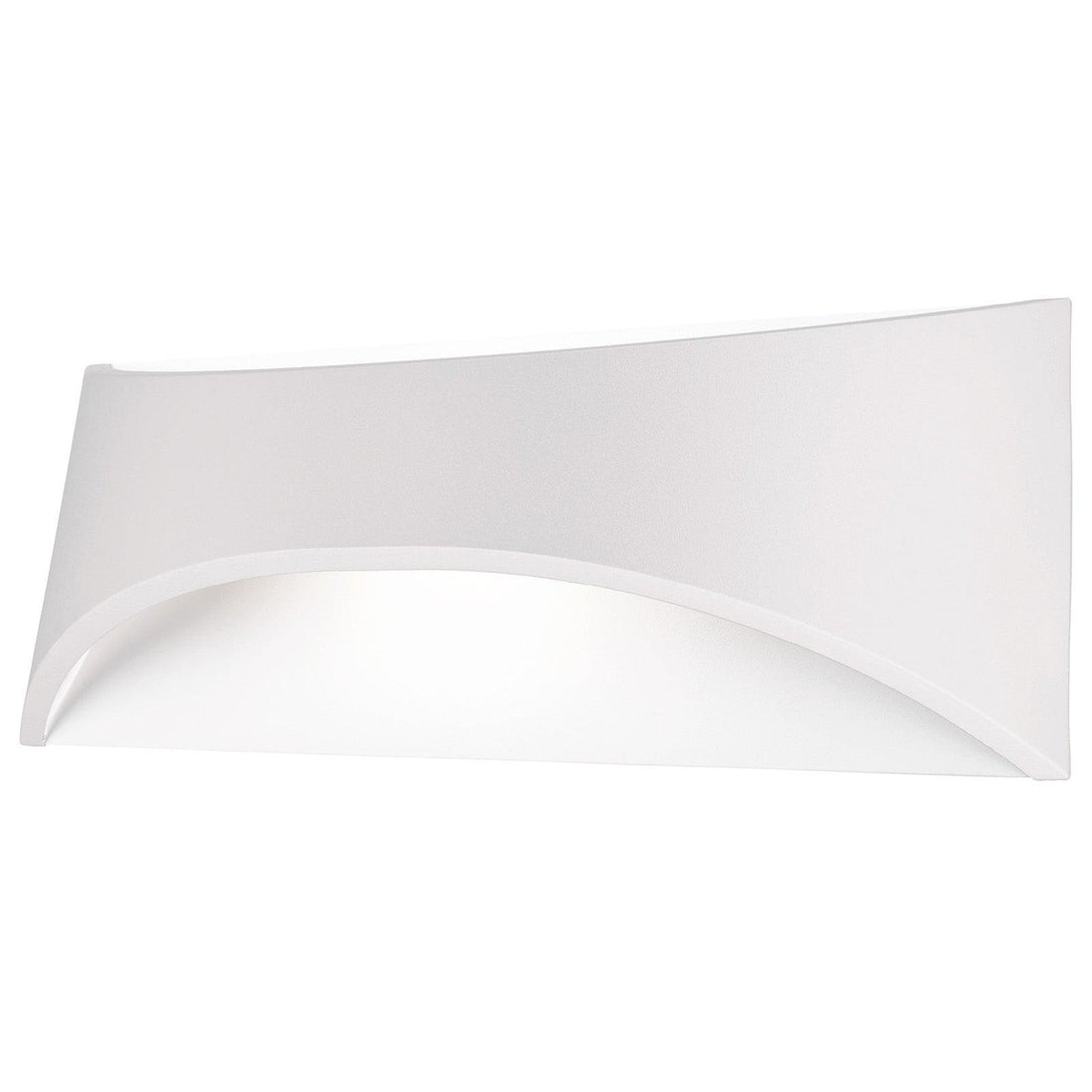 Wells 12W LED Up/Down Wall Light - White