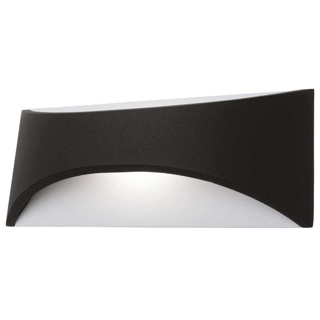 Wells 8W LED Up/Down Wall Light - Black