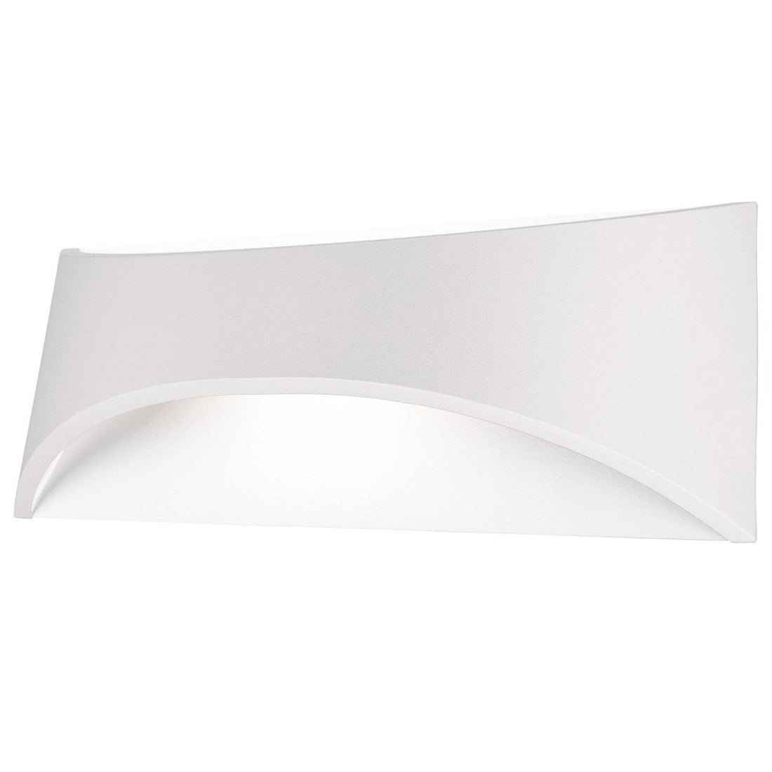 Wells 8W LED Up/Down Wall Light - White