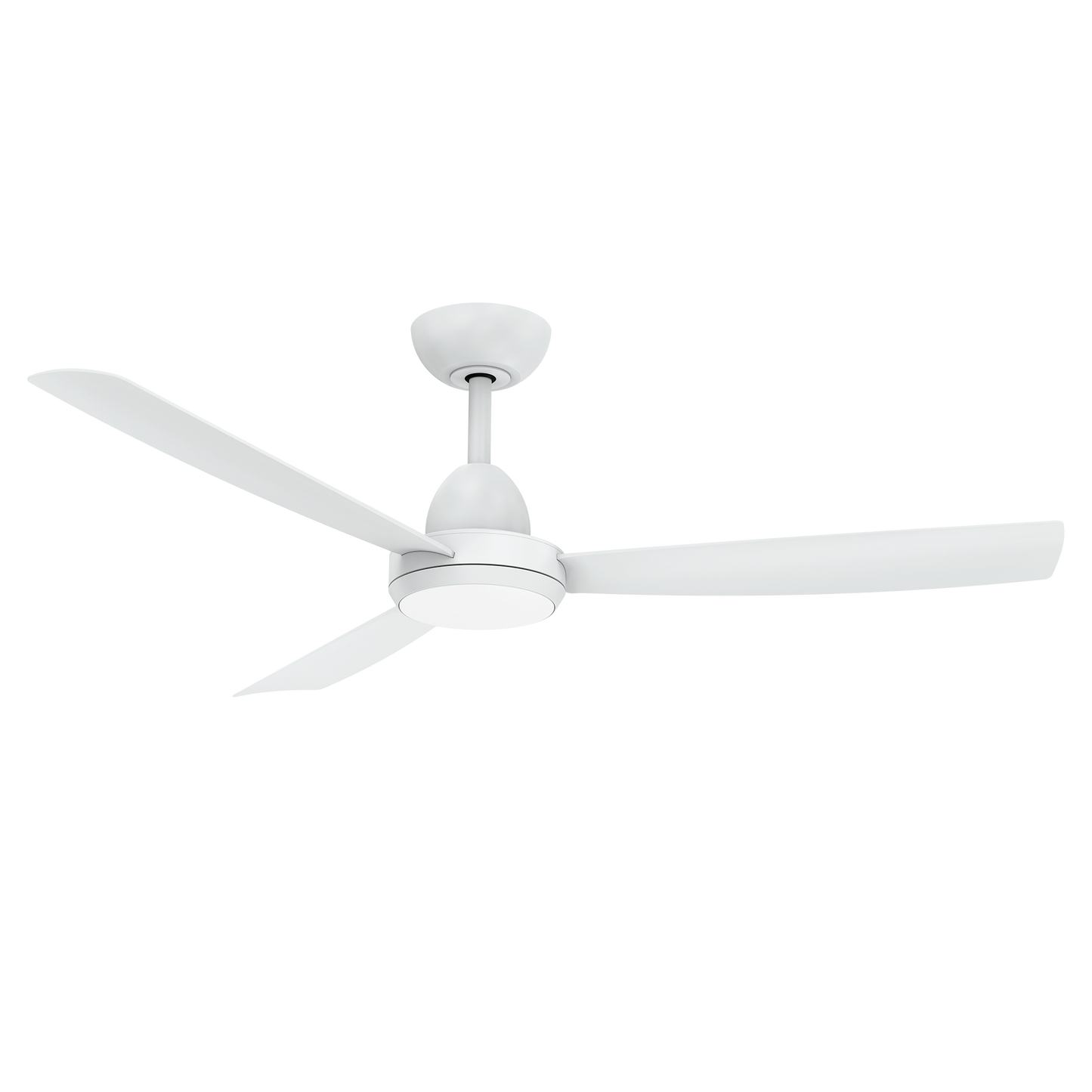 Legend DC 48″ Ceiling Fan + LED Light- White