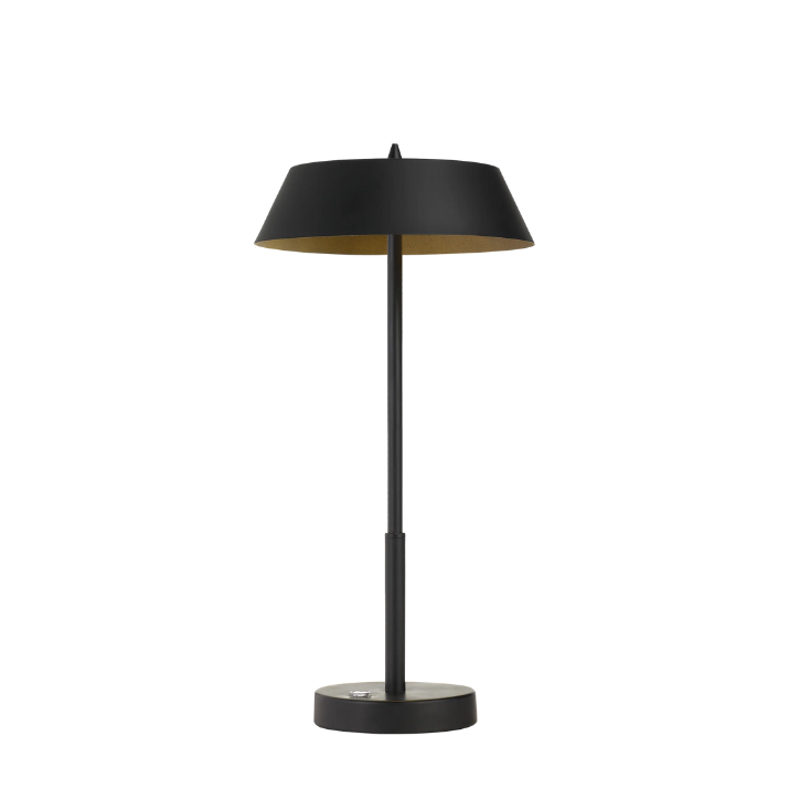 Allure 7w Led Touch Table Lamp- Black