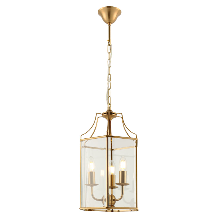 Arcadia 3 Light Pendant - Gold