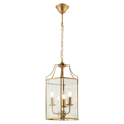 Arcadia 3 Light Pendant - Gold