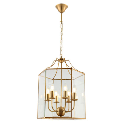 Arcadia 6 Light Pendant - Gold