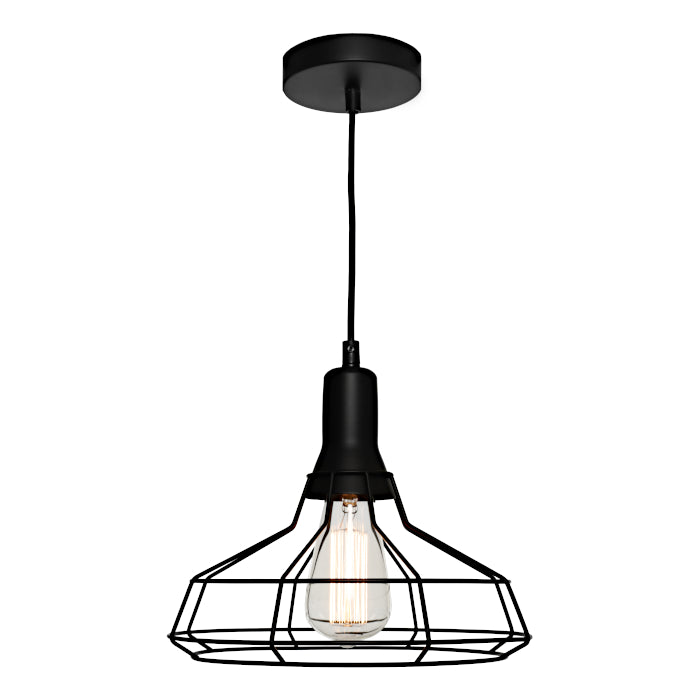 Cage 1 Light Medium Pendant