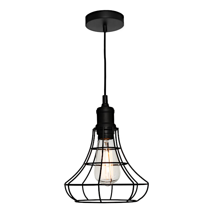 Cage 1 Light Small Pendant