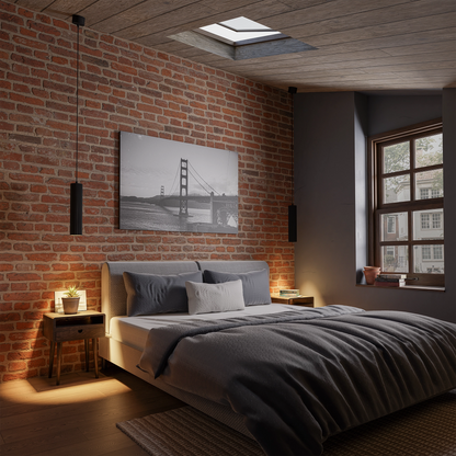 Calibo Canary Fluted 500mm Pendant - Black