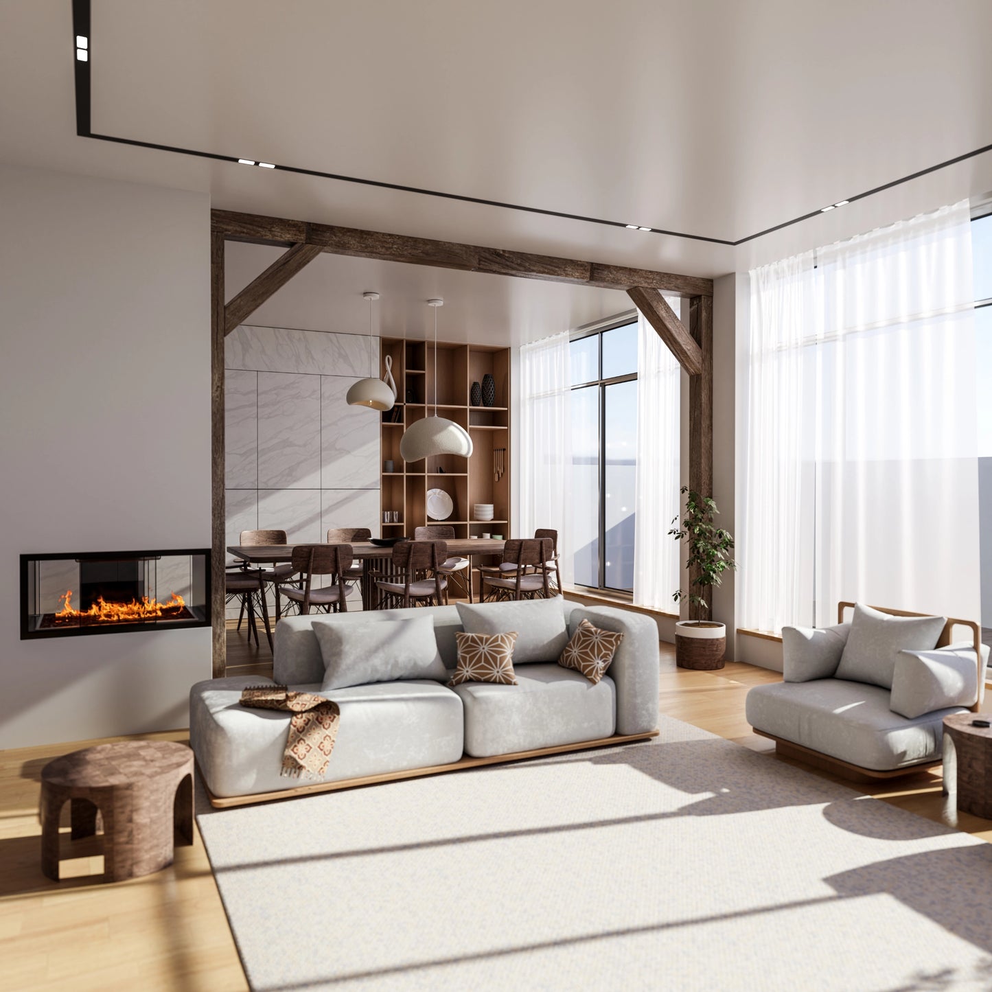 Calibo Cardinal Wabi Sabi Pendant - Small