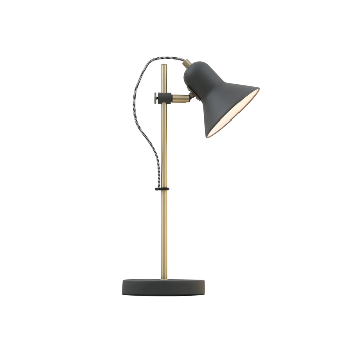 Corelli Table Lamp- Dark Grey