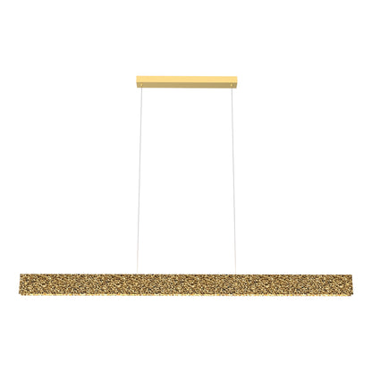 Calibo Couas Textured Honeycomb 3CCT LED Linear Pendant - 1500mm