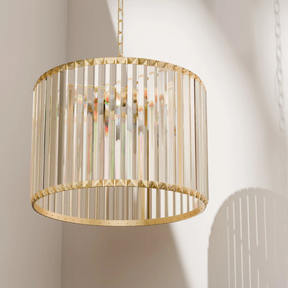 Calibo Crane Modern Luxe Crystal Pendant - Large(400mm Diameter)