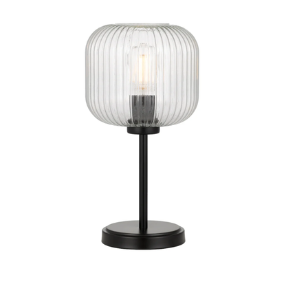 Bobo 1 Light Table Lamp- Black