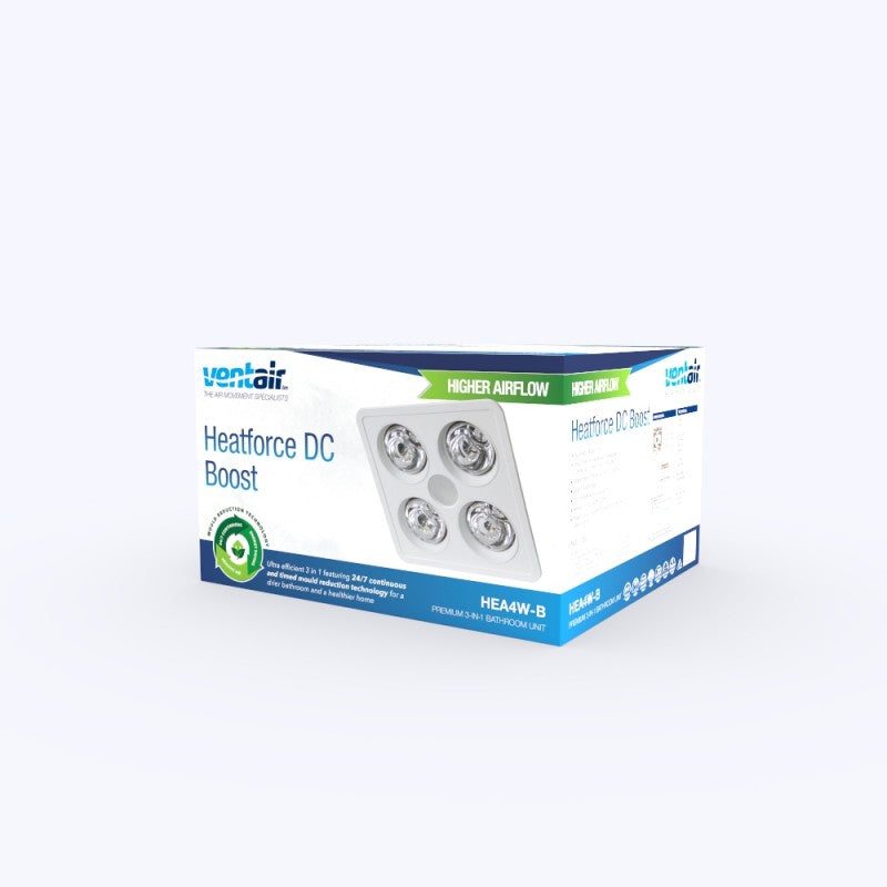 Heatforce 3-in-1 DC Boost Bathroom Heater