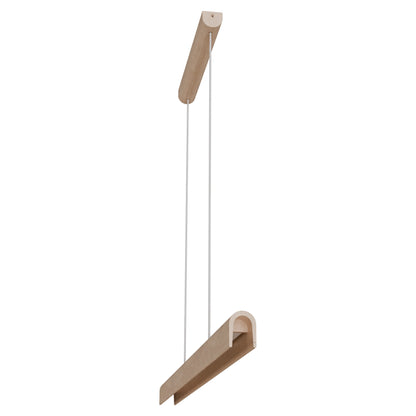 Calibo Inspire Crafted Travertine Tricolour LED Linear Pendant - Beige