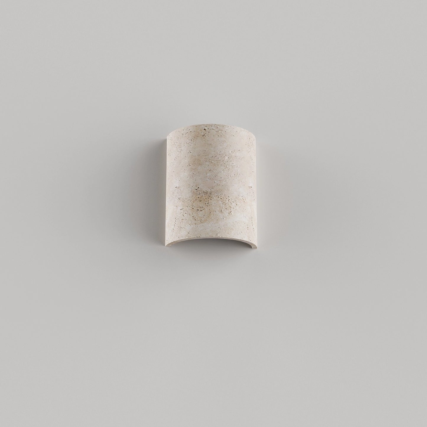 Calibo Inspire Crafted Travertine Up/Down Indoor Wall Light - Beige