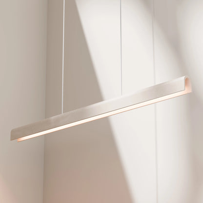 Calibo Inspire Crafted Travertine Tricolour LED Linear Pendant - Beige