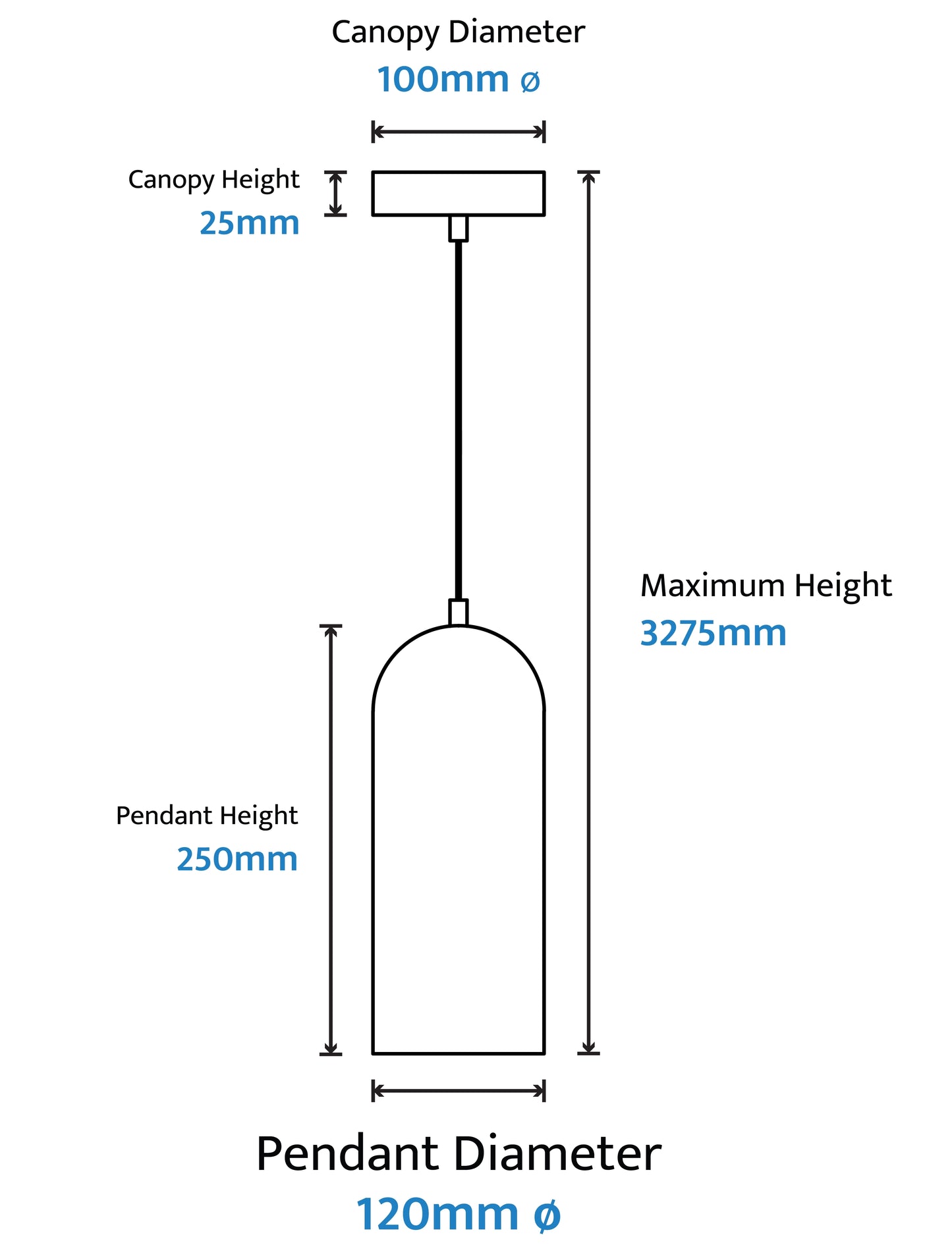 Calibo Inspire Crafted Travertine Round Top Cylinder Pendant Light - Beige