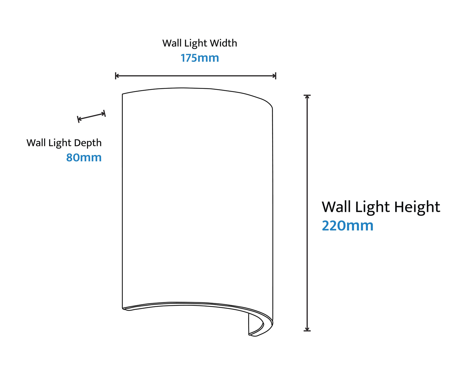 Calibo Inspire Crafted Travertine Up/Down Indoor Wall Light - Beige