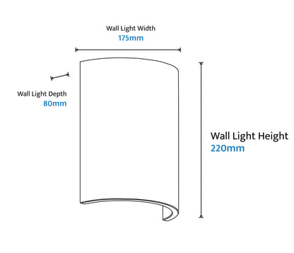 Calibo Inspire Crafted Travertine Up/Down Indoor Wall Light - Beige