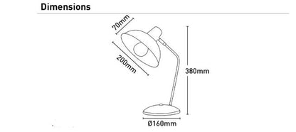 Lucy Table Lamp- White